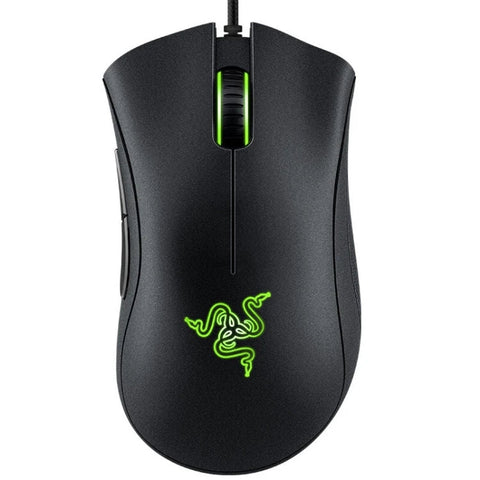 100% Original Razer DeathAdder Ergonomic Design 6400 DPI Optical 5-keys Programmable Razer Wired Mouse - All In One