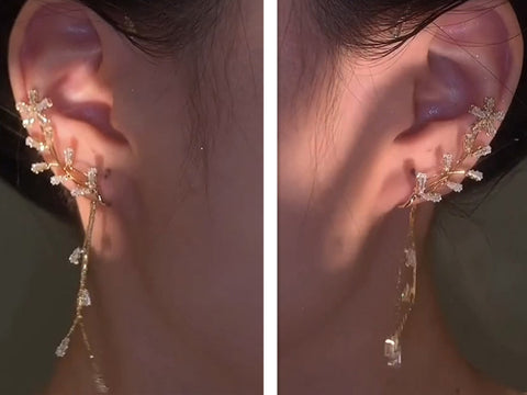 Tassel Ear Clip Without Pierced
