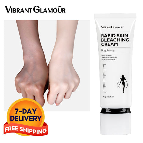 VIBRANT GLAMOUR Face Body  Rapid Skin Bleaching Cream Whitening Brightening  Moisturizing Long-lasting Soothing Repairing Lotion