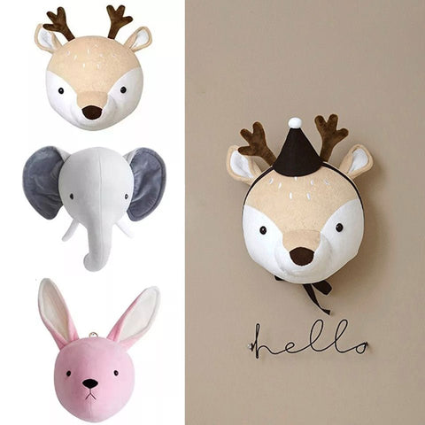 Animal Head Wall Mount Decoration - All In One