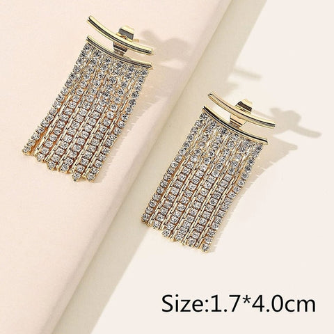 Tassel Earrings for Women Wedding Jewelry Accessories