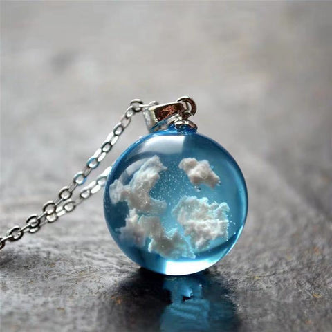 Sky White Cloud Chain