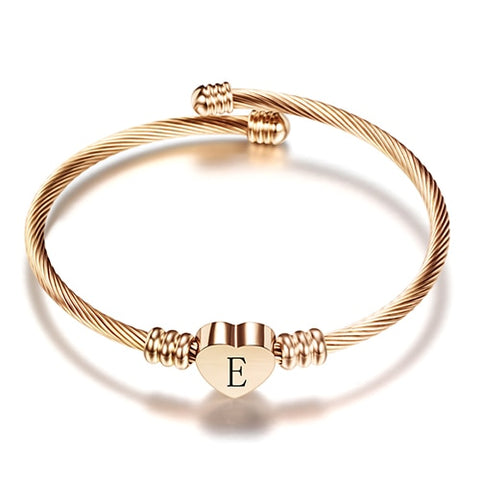 Alphabet Charms Bracelets For Women