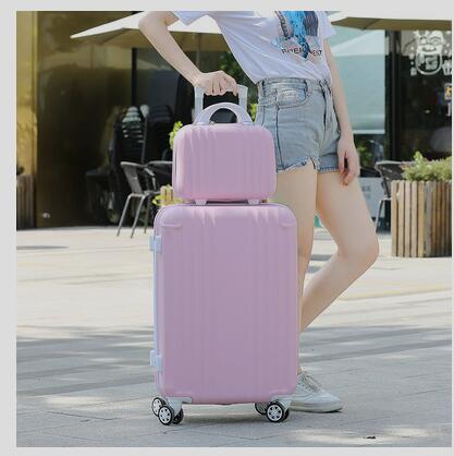 Women Travel Luggage suitcase Set travel Trolley suitcase Rolling Bags On Wheels  Women Wheeled bags  Rolling Luggage Suitcase