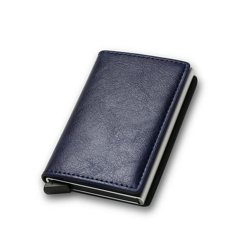 Card Holder Leather Wallet for Men