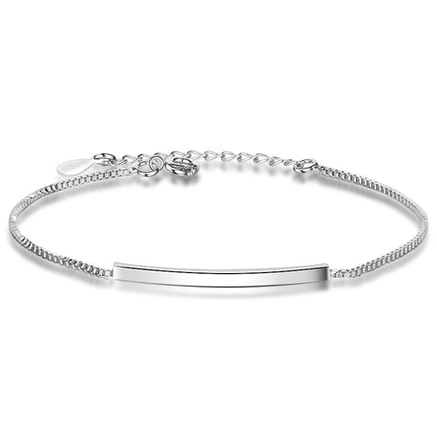 Stainless Steel Double Hearts Bracelet & Bangle for Women