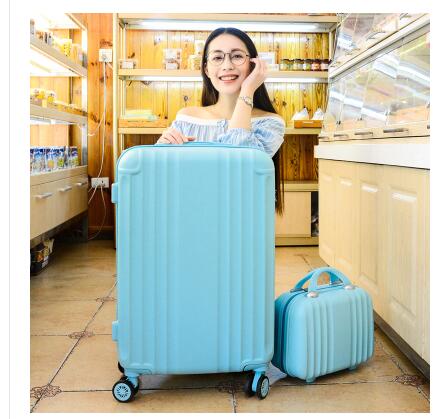 Women Travel Luggage suitcase Set travel Trolley suitcase Rolling Bags On Wheels  Women Wheeled bags  Rolling Luggage Suitcase