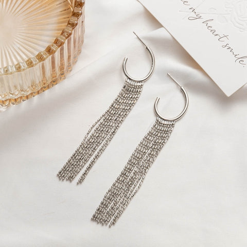 Tassel Earrings for Women Wedding Jewelry Accessories