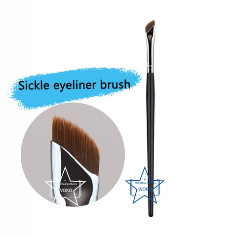 Upgrade Blade Eyeliner Brush Ultra Thin Fine Angle Flat Eyebrow Brush Under The Eyes Place Makeup Brush Precise Detail Brush