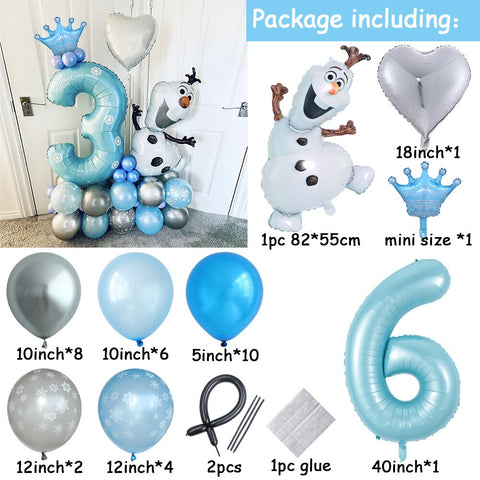 Disney Frozen Olaf Foil Balloons